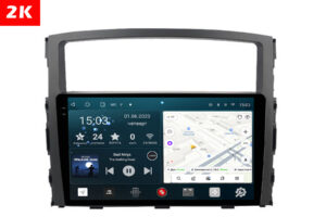 Автомагнитола Android  RedPower 750 HI FI 2K 6+128- 9 дюймов Mitsubishi Pajero 4 2006+2020