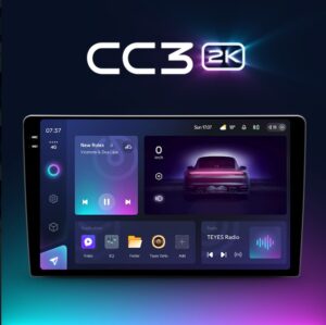 Автомагнитола Android Teyes CC3 2K 6+128. 9 д круговой обзор 360
