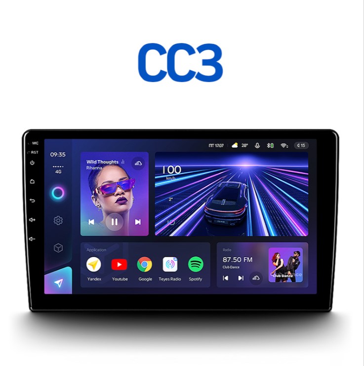 Автомагнитола Android Teyes CC3 4+32 9д