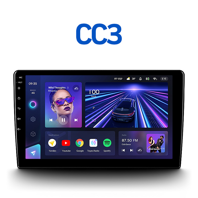 Автомагнитола Android Teyes CC3 4+64 10д