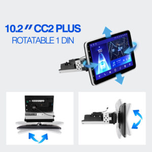 АвтомагнитолаTeyes 1 din 10 дюймов подвижный экран