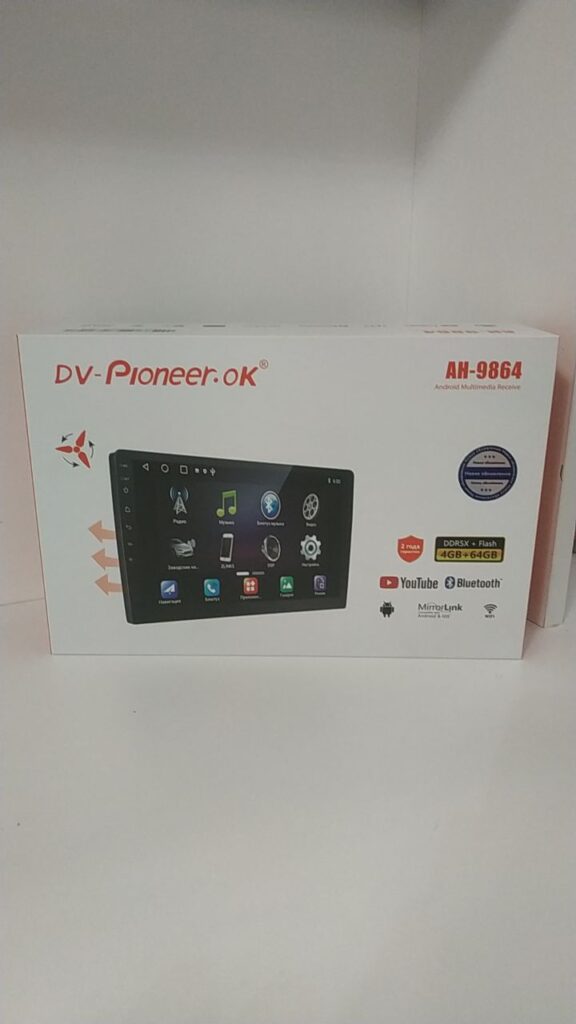 Магнитола DV-Pioneer.ok AH-9864 4/64 9д Система кругового обзора 360