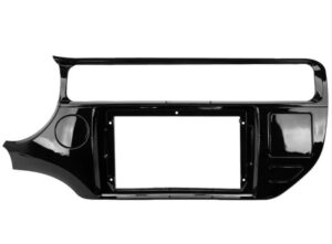 Рамка Kia Rio 2011+2015 9д +Фишка глянец