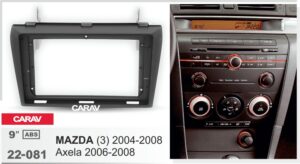 Рамка Mazda-3 2004+2009 9д ( Без Кана и Фишки )