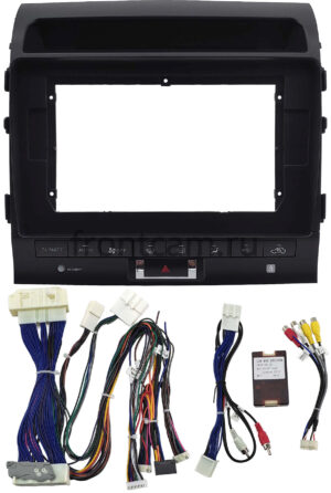 Рамка Toyota Land Cruiser 200 2010-2012 10д (матовая С кнопками  Тип B )