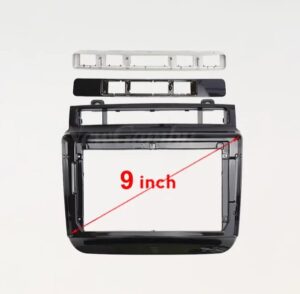 Рамка Volkswagen Touareg 2011+2017 9д +Кан