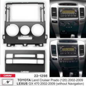 РамкаToyota Land Cruiser Prado 120 9д 2002+2009 + Фишка