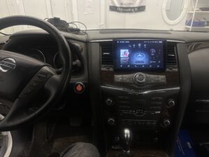 Рамка Nissan patrol Y62 для android 9 дюймов