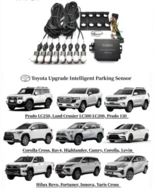 Парковочные радары парктроники штатные Toyota передние и задние Белые