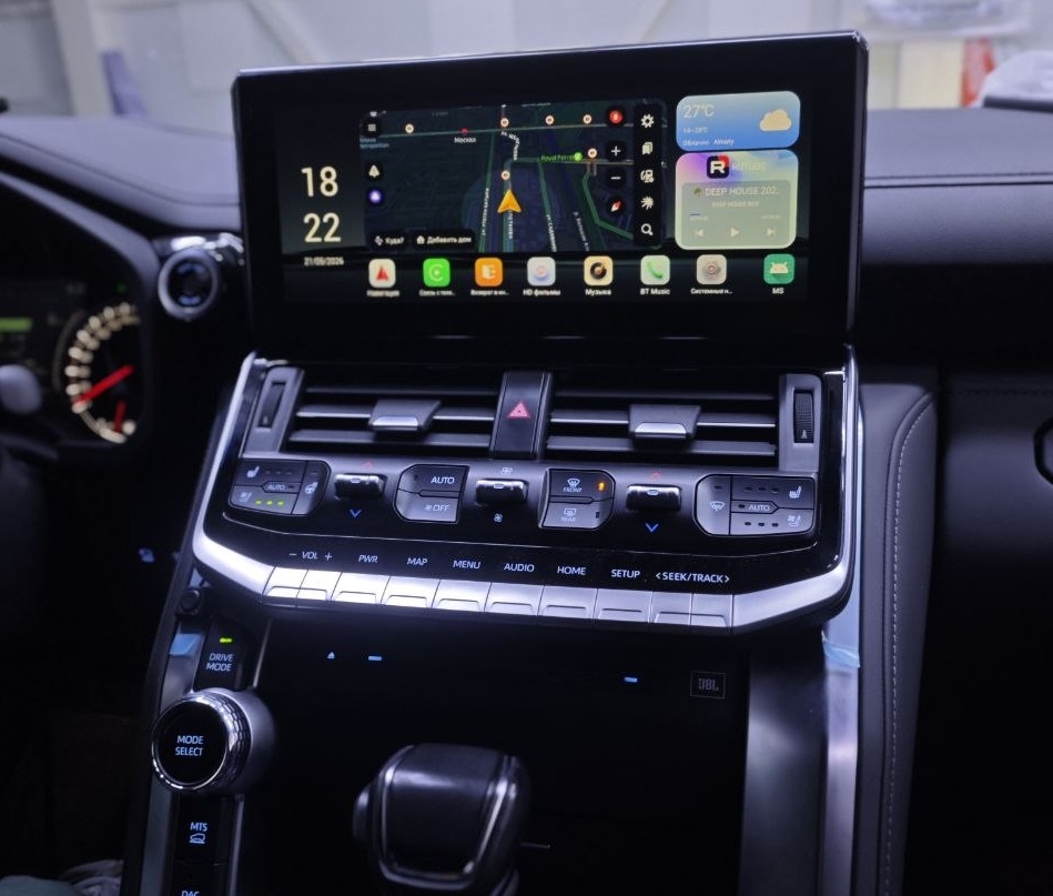 Toyota Land Cruiser 300 Android навигационный блок — изображение 3