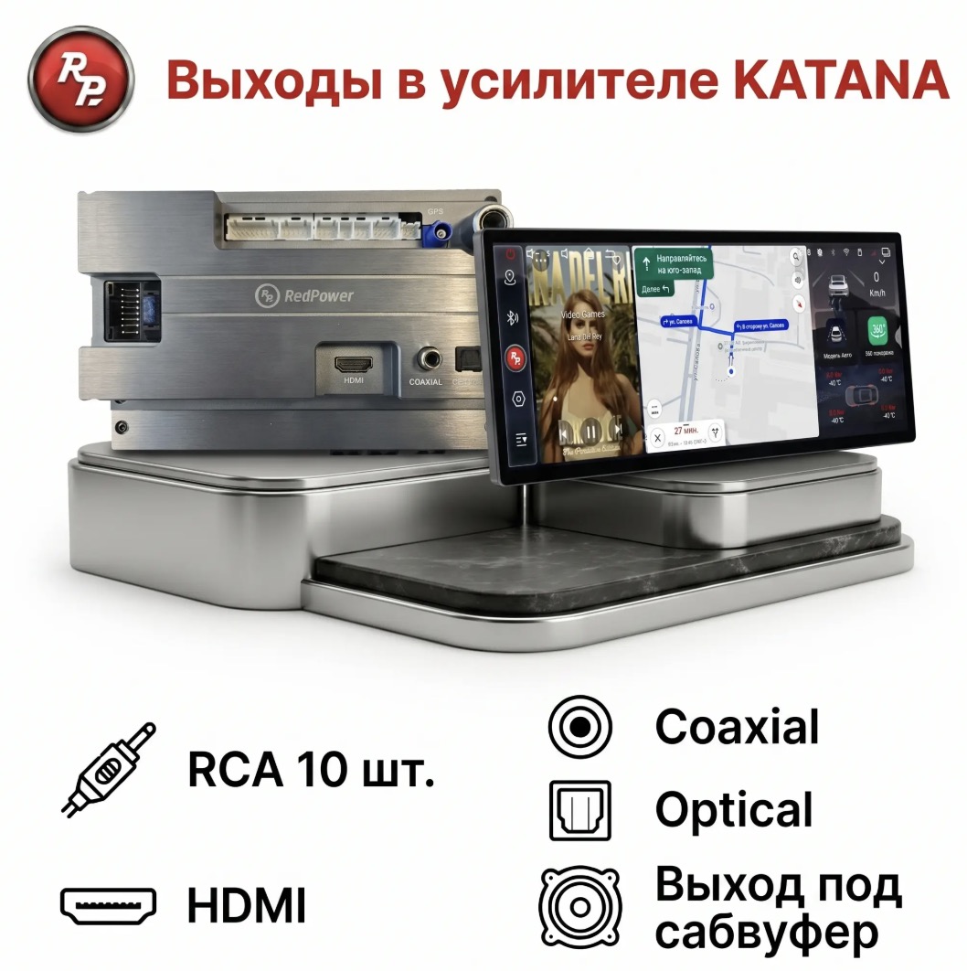 Redpower Katana 12.3 дюймов 8 256 Audi style автомагнитола Android — изображение 4