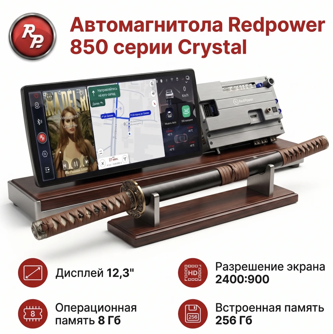 Redpower Katana 12.3 дюймов 8 256 Audi style автомагнитола Android — изображение 5